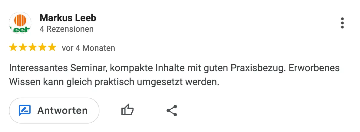 Google-Bewertung 10