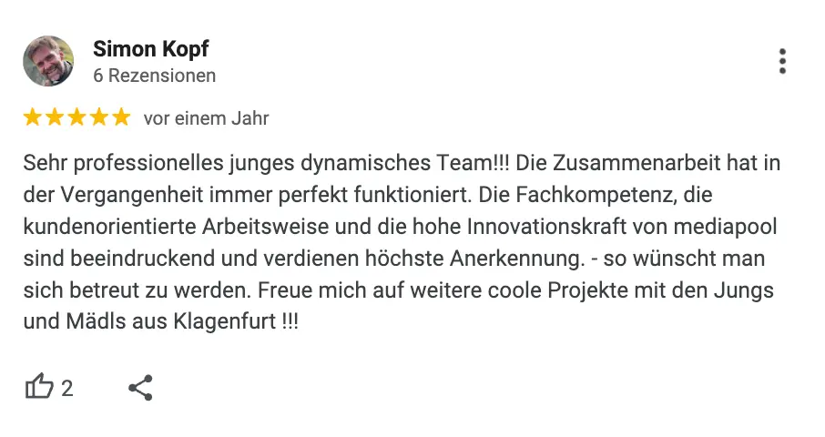 Google-Bewertung 23