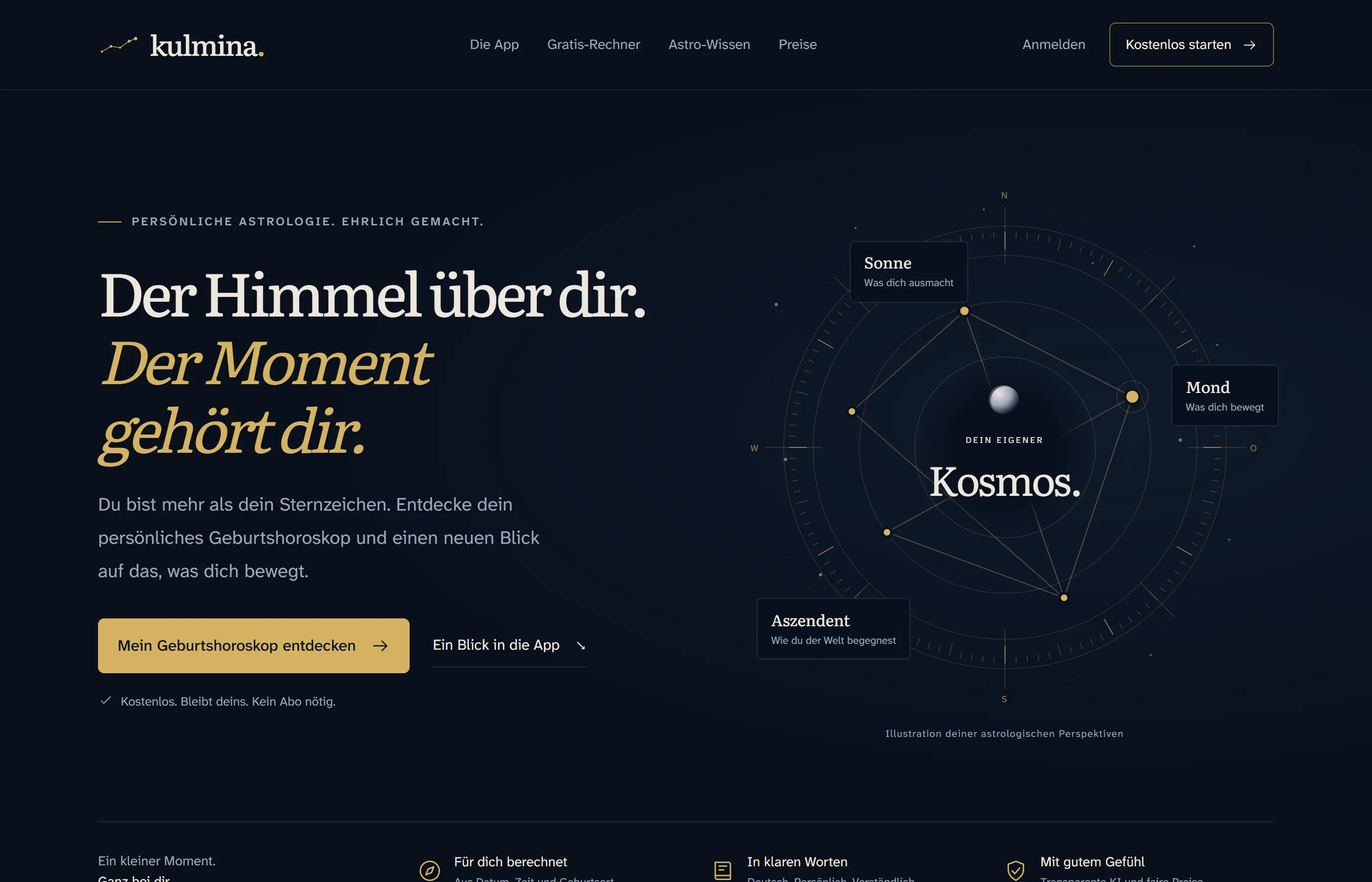 Startseite von Kulmina